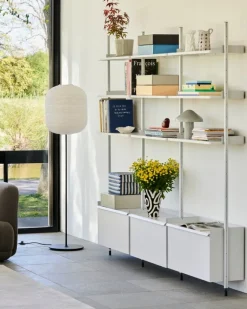 HAY Common Oblong rice paper shade, classic white