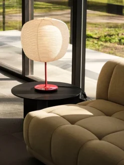 HAY Common Peach rice paper shade, white