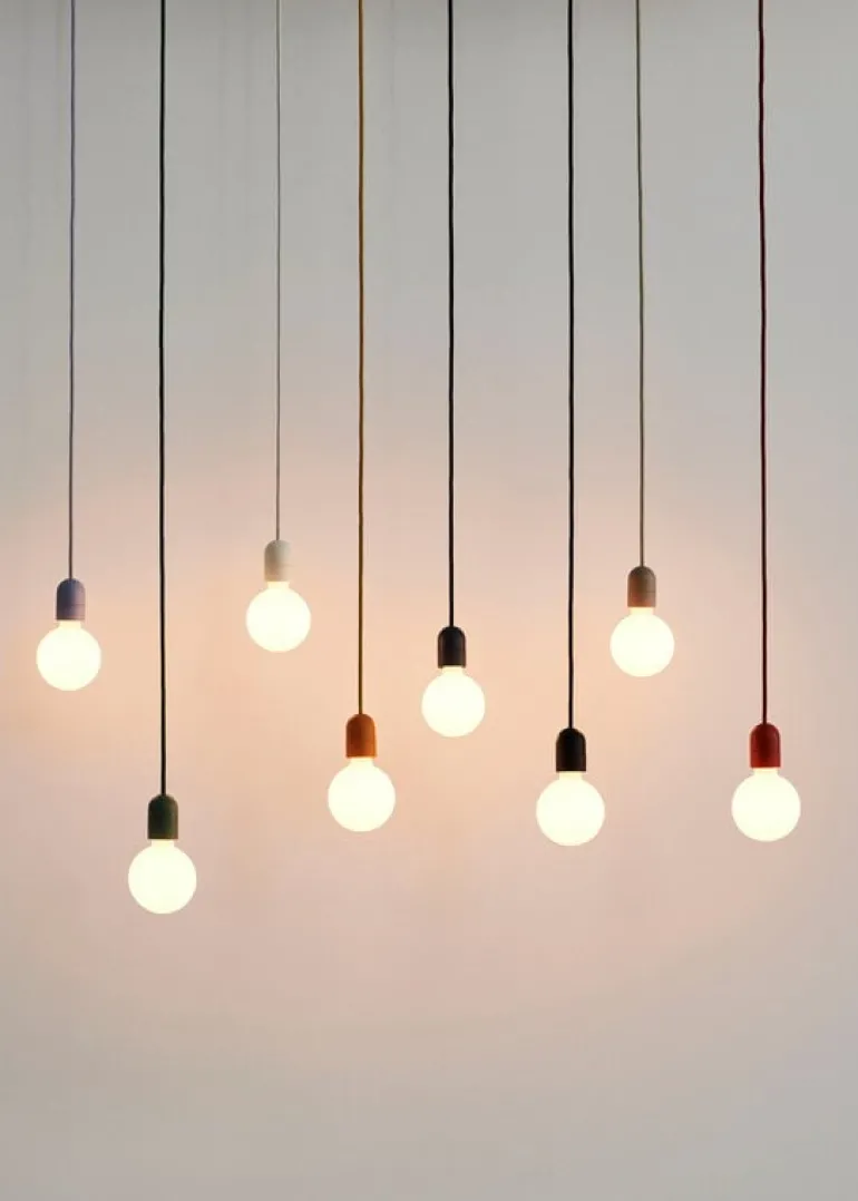 HAY Common pendant cord set, soft black