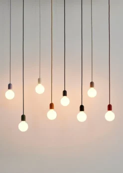 HAY Common pendant cord set, beton grey