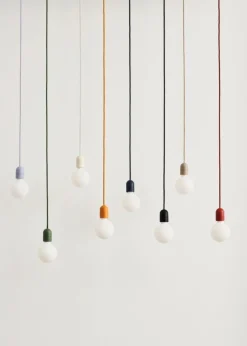 HAY Common pendant cord set, pastel lilac