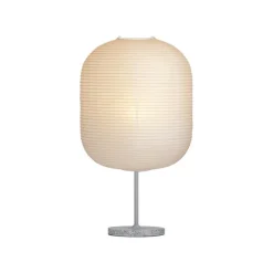 HAY Common table lamp base, summit grey - grey terrazzo