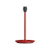 HAY Common table lamp base, signal red steel