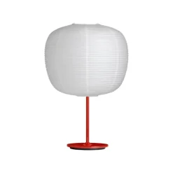 HAY Common table lamp base, signal red steel