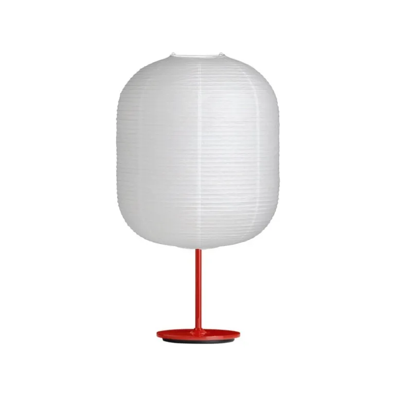 HAY Common table lamp base, signal red steel