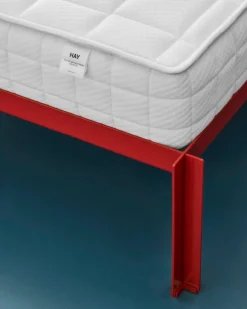 HAY Connect bed, maroon red