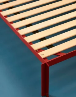 HAY Connect bed, maroon red