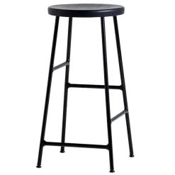 HAY Cornet bar stool, low, black - black