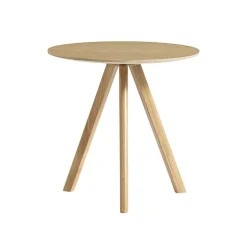 HAY CPH20 2.0 coffee table, 50 cm, lacquered oak - lacquered oak veneer