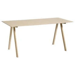 HAY CPH10 2.0 desk, 160 x 80 cm, lacq. oak - lacquered oak veneer