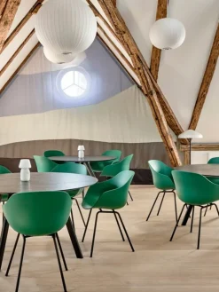 HAY CPH25 2.0 table, 140 cm, black oak - black oak veneer