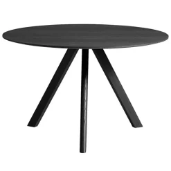 HAY CPH20 2.0 table, 120 cm, black oak - black oak veneer