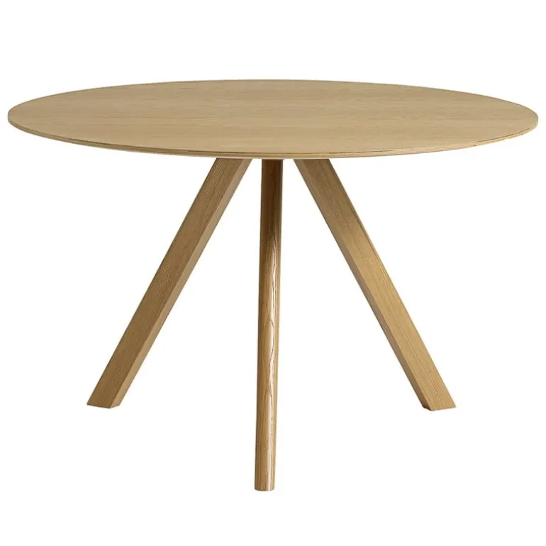 HAY CPH20 2.0 table, 120 cm, lacquered oak - lacquered oak veneer