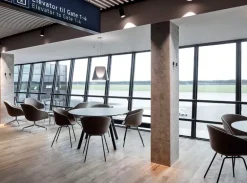 HAY CPH25 2.0 table, 140 cm, lacquered oak - white laminate