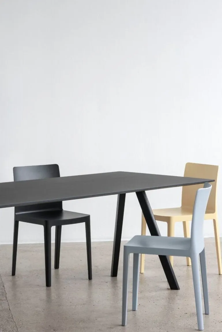 HAY CPH30 2.0 table, 200 x 90 cm, black oak - black oak veneer