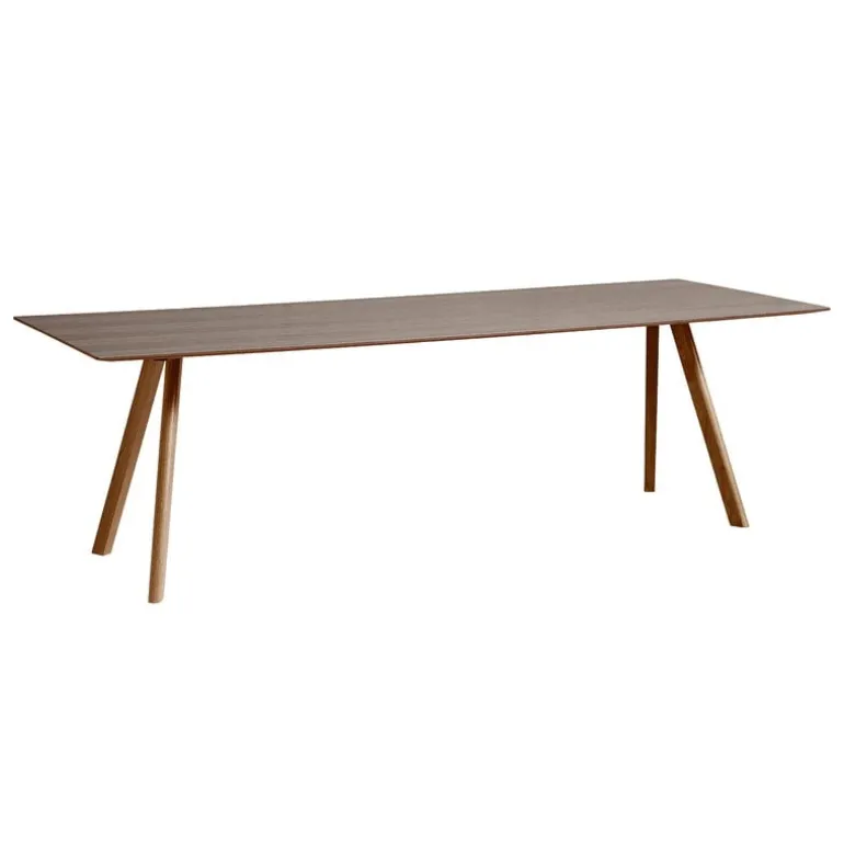 HAY CPH30 2.0 table, 250 x 90 cm, walnut - lacquered walnut veneer