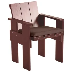 HAY Crate dining chair, iron red