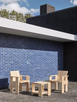 HAY Crate dining chair, lacquered pinewood