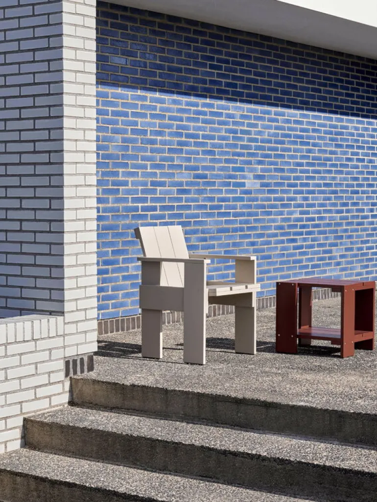 HAY Crate dining chair, London fog