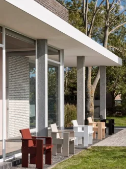 HAY Crate dining chair, white