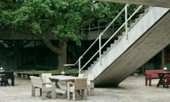 HAY Crate dining table, 180 cm, iron red