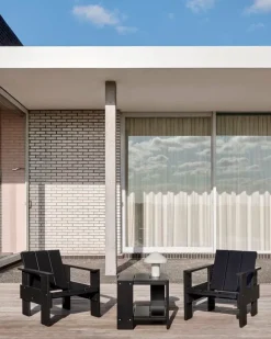 HAY Crate lounge chair, black