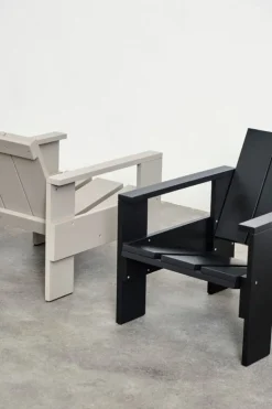 HAY Crate lounge chair, black