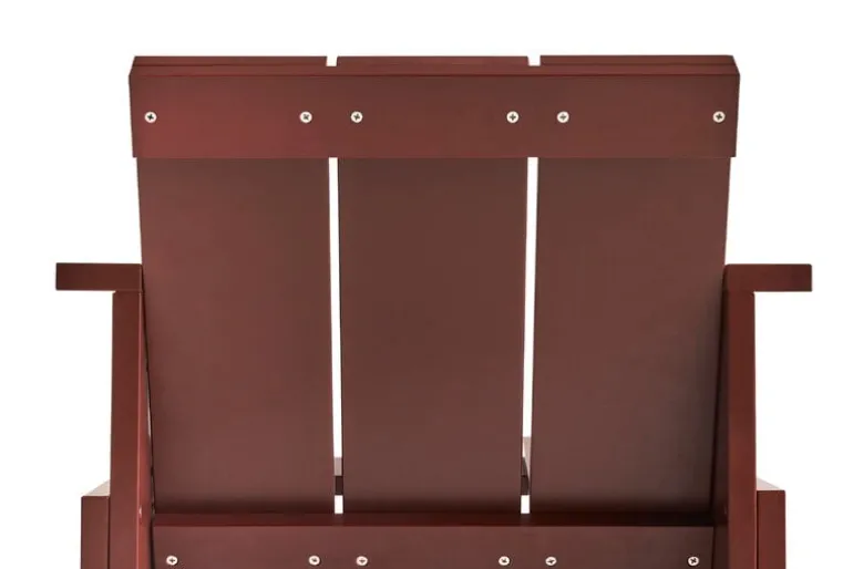 HAY Crate lounge chair, iron red