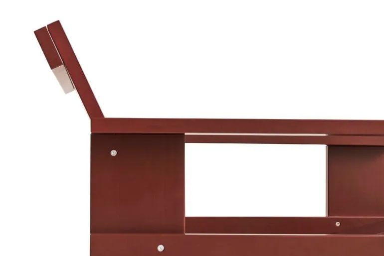 HAY Crate lounge chair, iron red