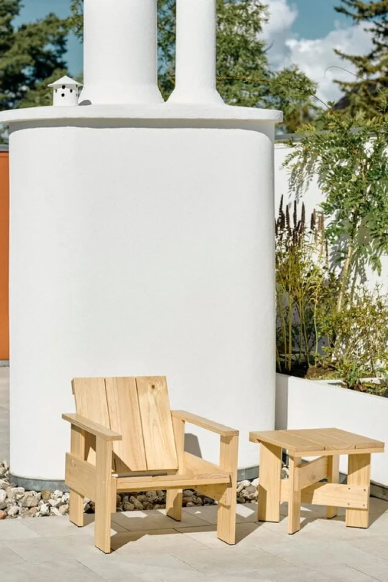 HAY Crate lounge chair, lacquered pinewood