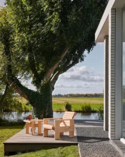 HAY Crate lounge chair, lacquered pinewood