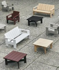 HAY Crate lounge chair, London fog