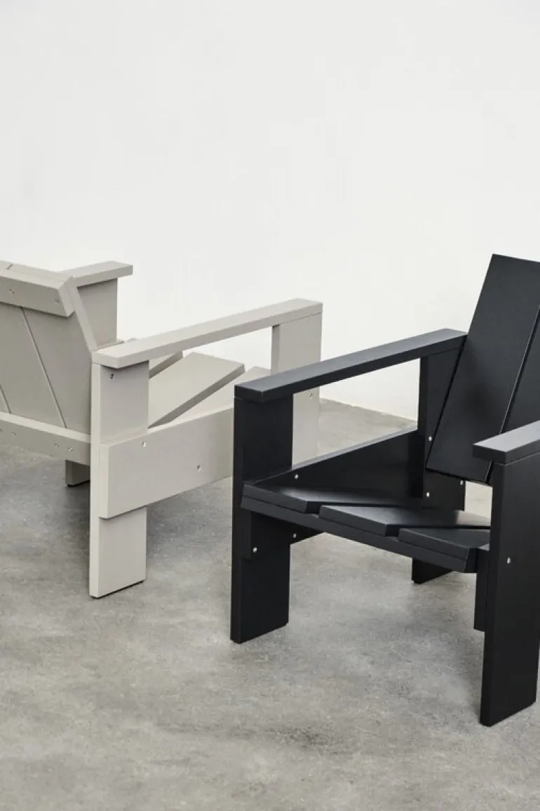 HAY Crate lounge chair, London fog