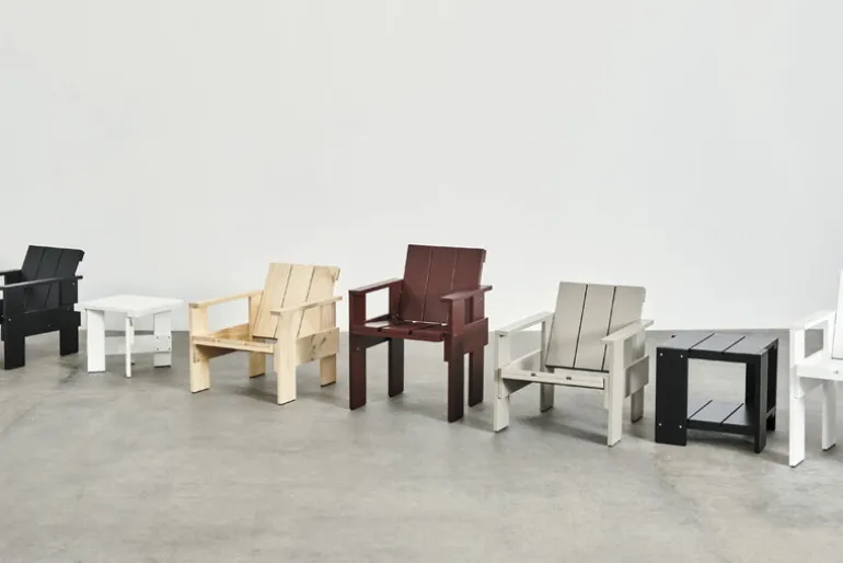 HAY Crate lounge chair, London fog