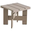 HAY Crate low table, 45 x 45 cm,  London fog