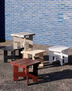 HAY Crate Low table, 45 x 45 cm,  white