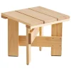 HAY Crate Low table, 45 x 45 cm,  lacquered pinewood