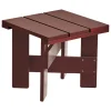 HAY Crate low table, 45 x 45 cm, iron red