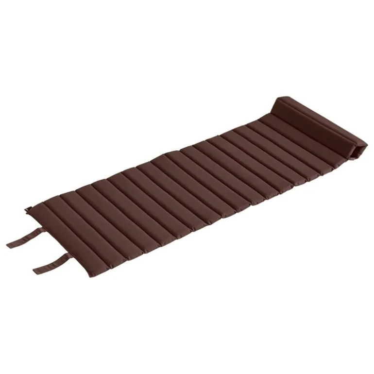 HAY Crate Quilted cushion for lounge chair, iron red