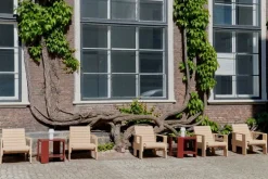 HAY Crate Quilted cushion for lounge chair, beige