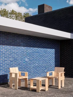 HAY Crate side table, 49,5 x 49,5 cm,  lacquered pinewood