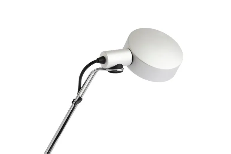HAY Cupola desk lamp, clear anodised aluminium