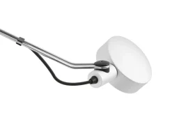 HAY Cupola wall lamp, clear anodised aluminium