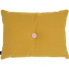 HAY Dot cushion, Steelcut Trio, golden yellow