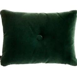 HAY Dot Soft cushion, dark green