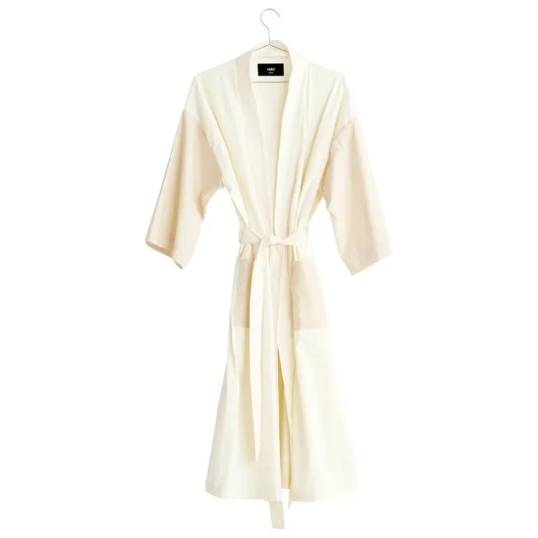 HAY Duo robe, one size, ivory