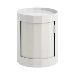HAY Facet cabinet, low, misty grey