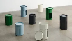 HAY Facet cabinet, low, misty grey