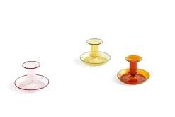 HAY Flare candleholder, pink