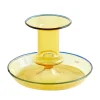 HAY Flare candleholder, yellow